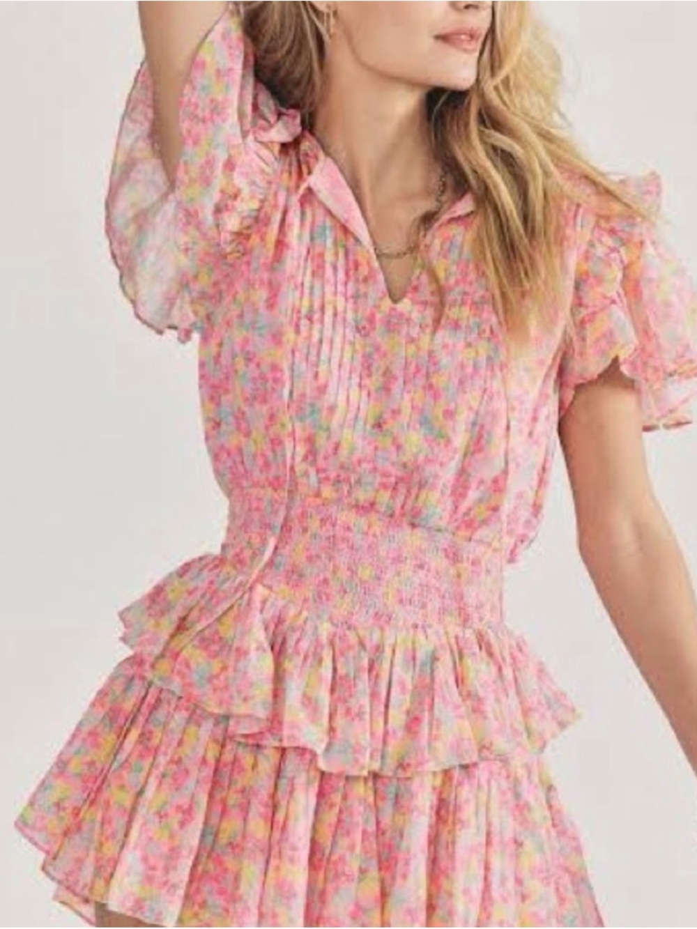 LoveShackFancy Audette Dress